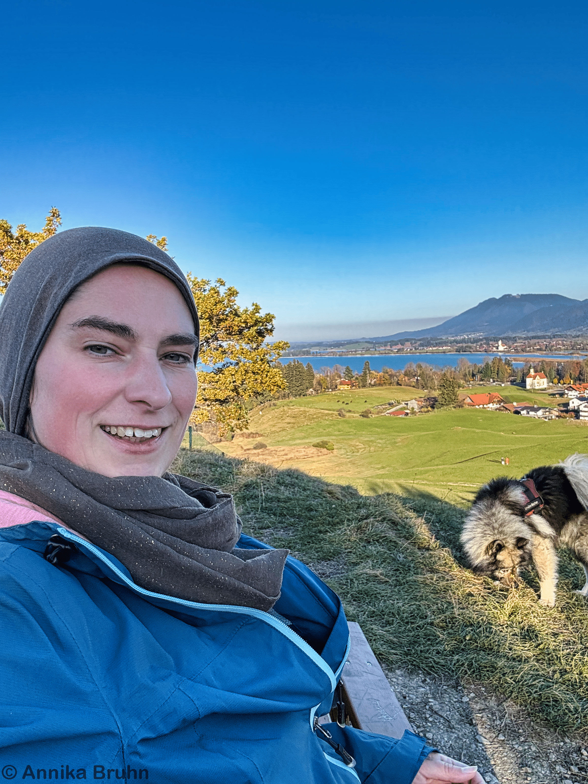 Q und ich auf dem Galgenbichel
